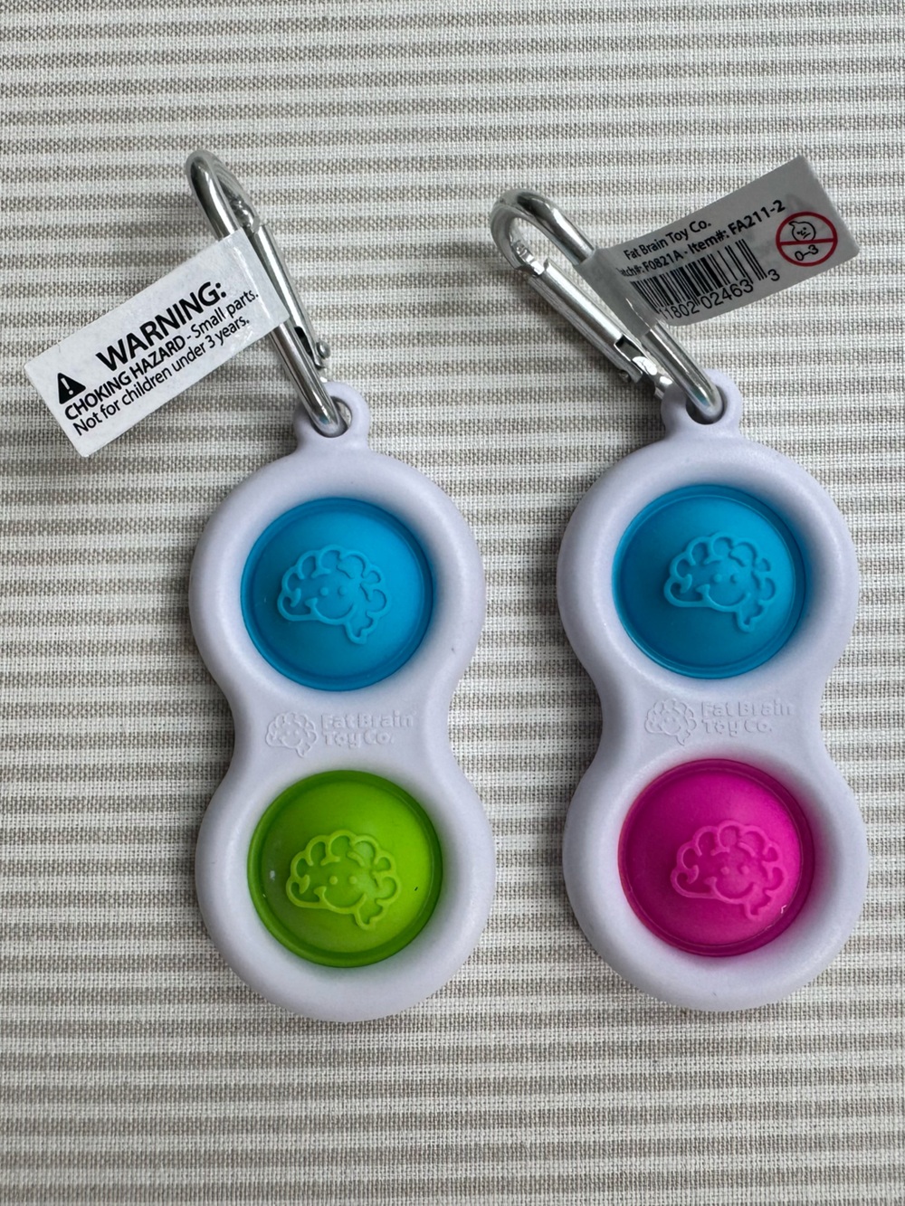 Fat Brain Toy Co Simpl Dimpl - Simple Dimple Set of 2 NWT